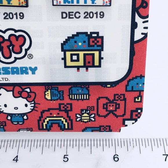Sanrio Hello Kitty Friend of the Year Pin Set 2019 With Plexiglass Display Board - Picture 12 of 16